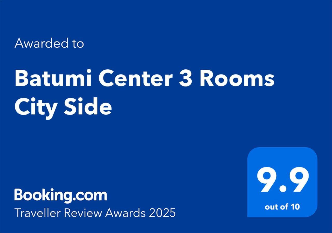 Batumi Center 3 Rooms City Side Dış mekan fotoğraf